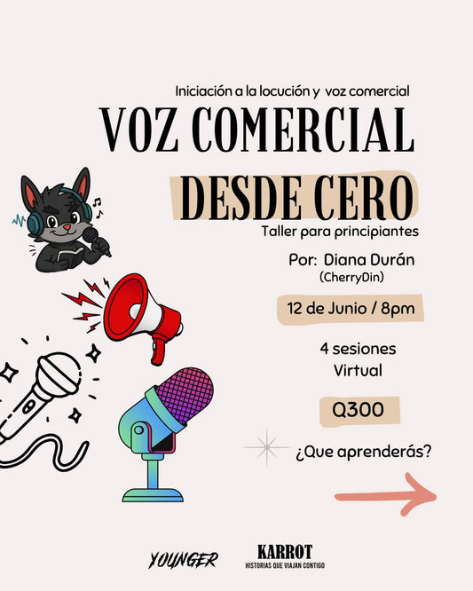 Voz comercial desde cero (Taller)
