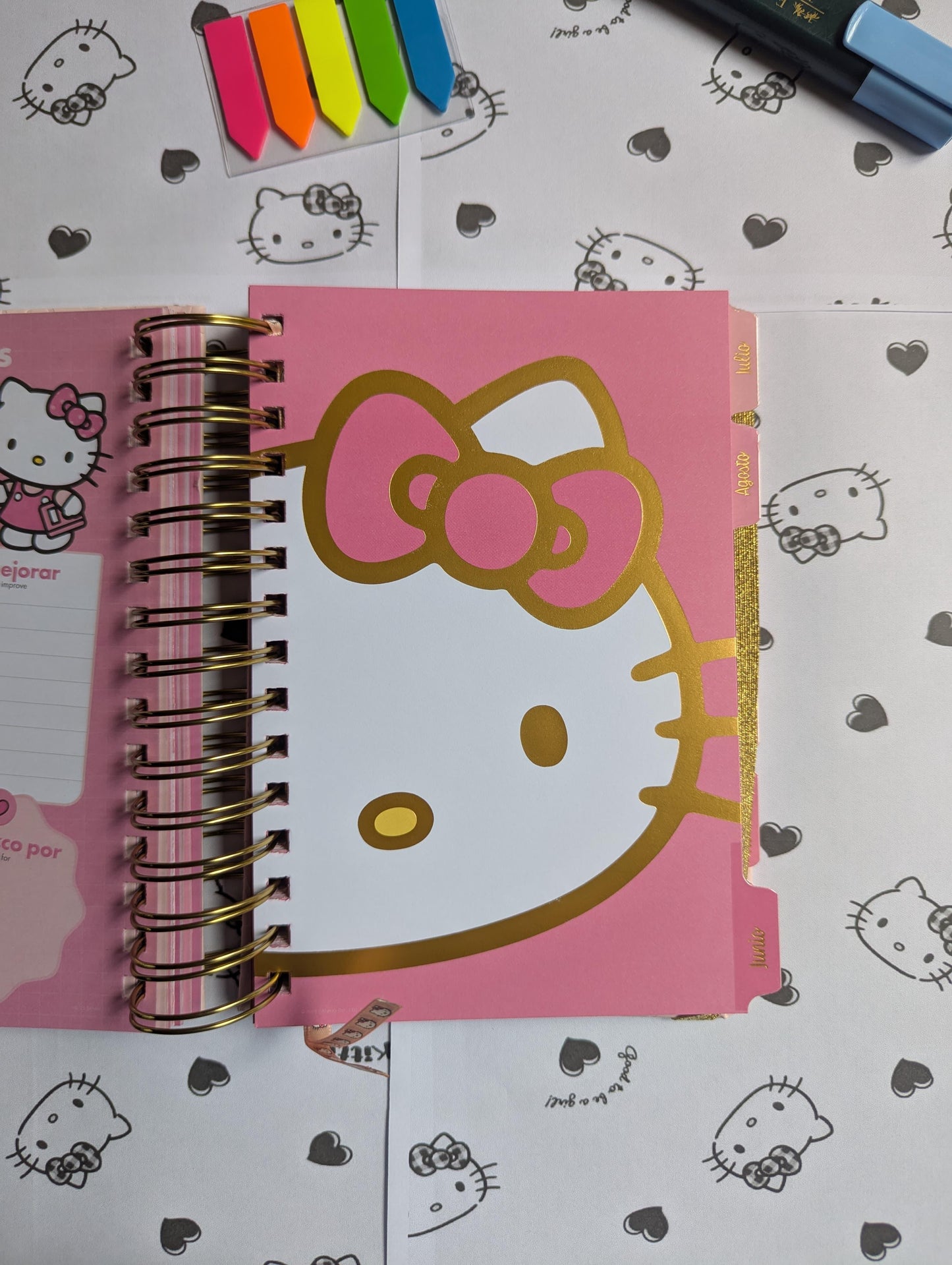 Agenda Mooving 2026 - Hello Kitty