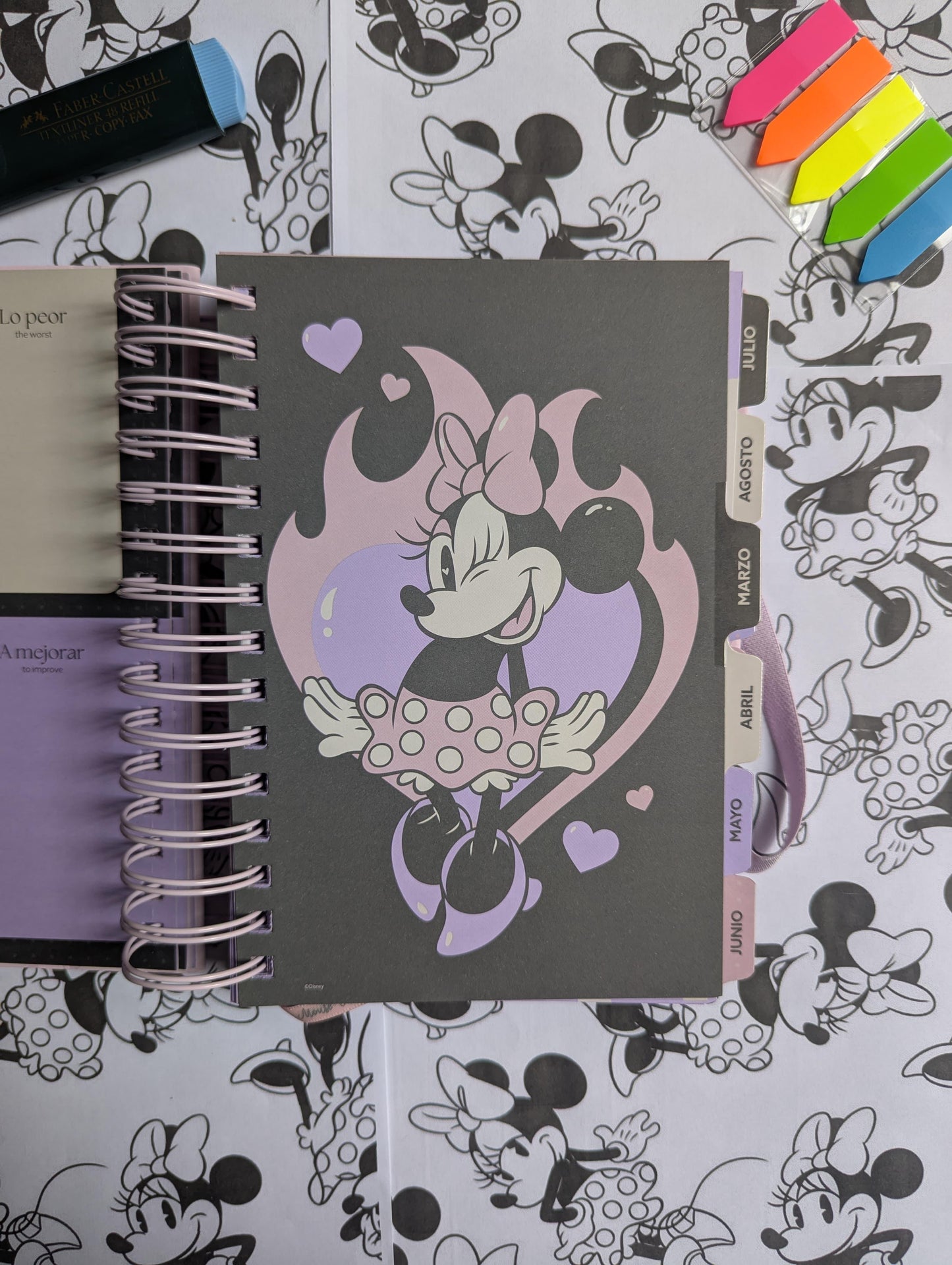 Agenda Mooving 2026 - Minnie Mouse