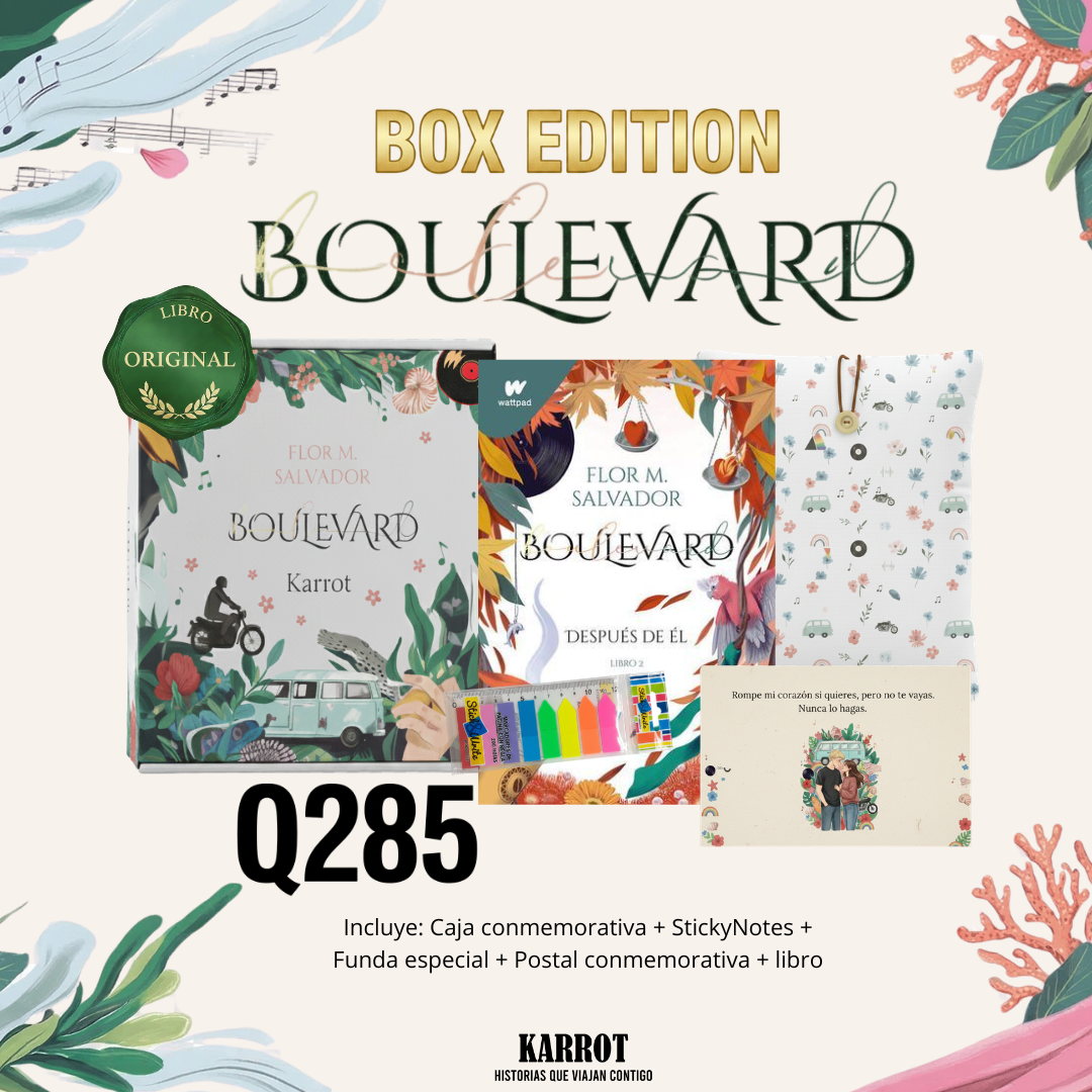BOULEVARD 2: DESPUES DE EL - Flor M.Salvador - Box Conmemorativa