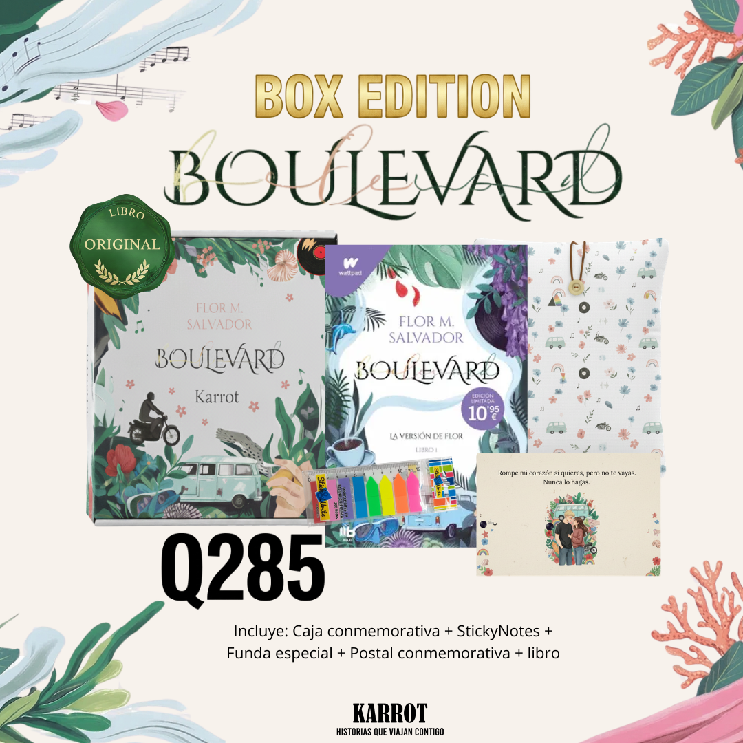 BOULEVARD 1: LA VERSIÓN DE FLOR - Flor M.Salvador - Box Conmemorativa