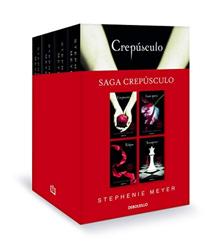 SAGA CREPÚSCULO (EDICIÓN PACK CON: CREPÚSCULO | LUNA NUEVA | ECLIPSE | AMANECER)