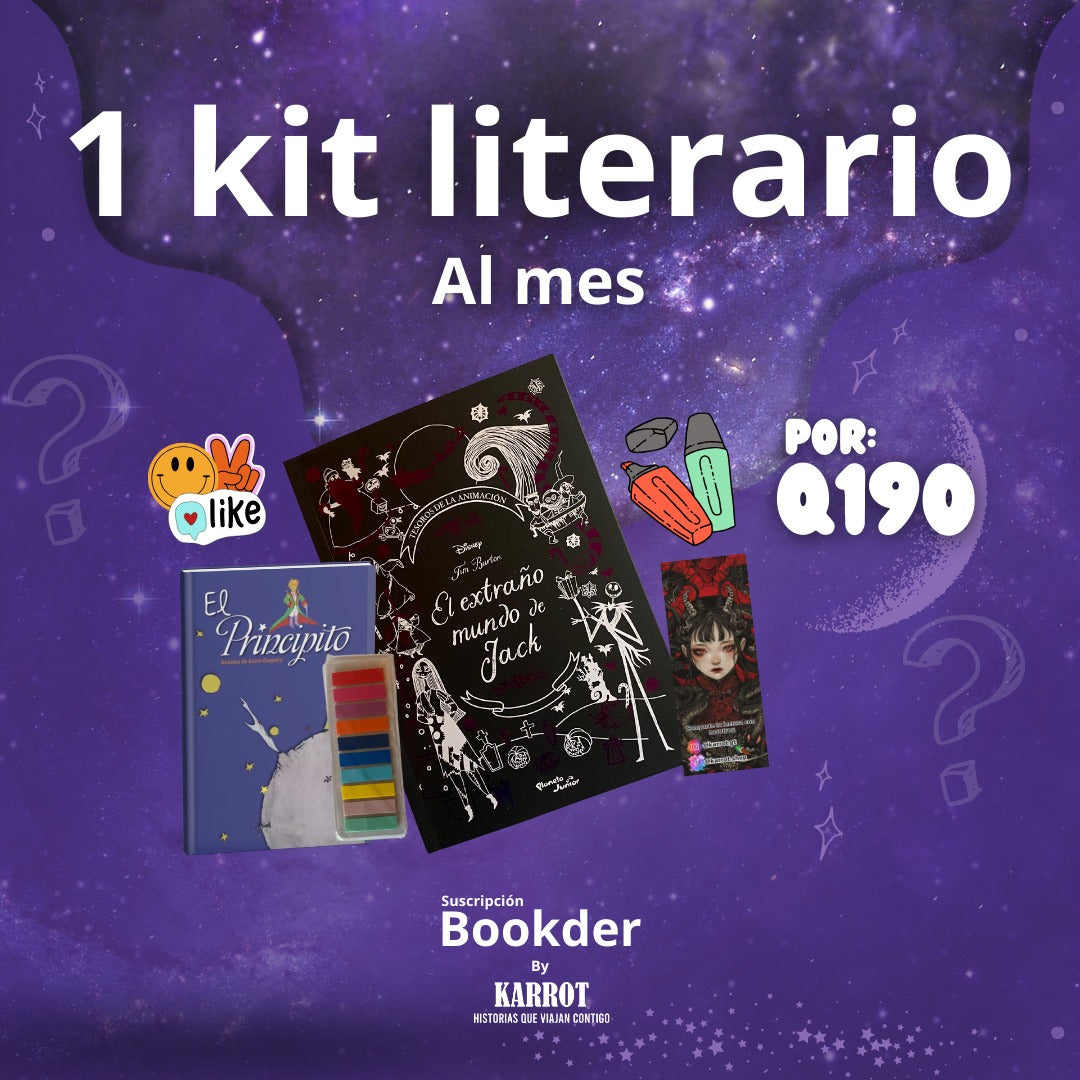 1 KIT LITERARIO AL MES (SUSCRIPCION) Vol.2
