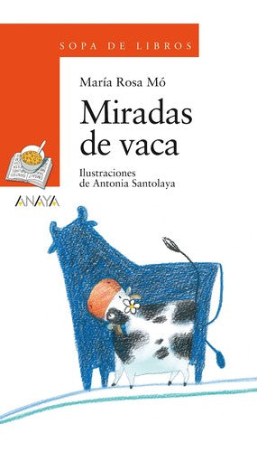 * SOPA DE LIBROS ROJO: MIRADAS DE VACA