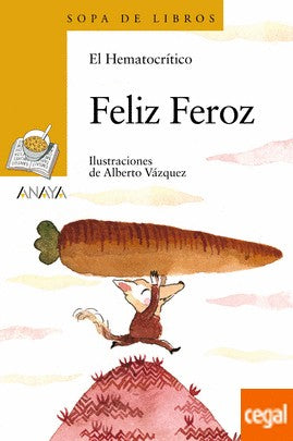 SOPA DE LIBROS AMARILLO: FELIZ FEROZ
