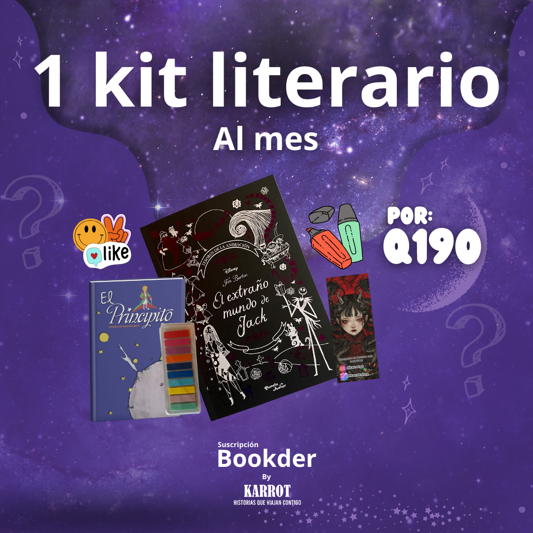 1 KIT LITERARIO AL MES (SUSCRIPCION)