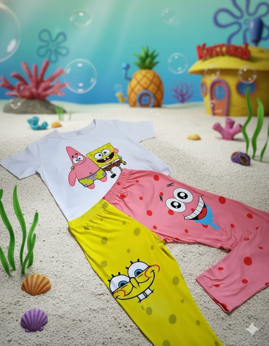 Pijama de Bob Esponja