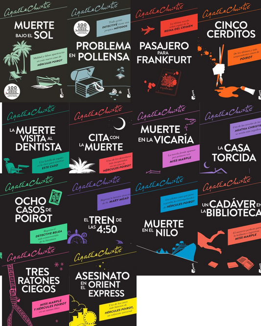 Colección Agatha Christie (14 libros)