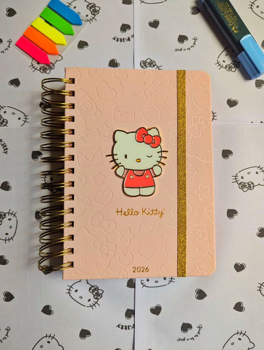 Agenda Mooving 2026 - Hello Kitty