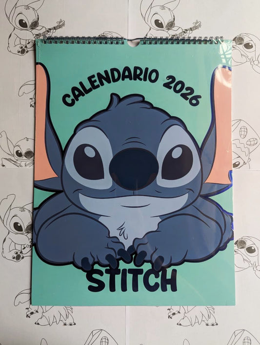 Calendario Mooving 2026 - Stitch