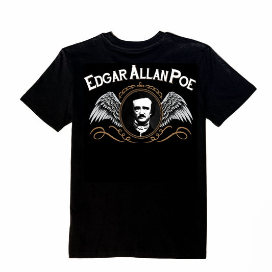 Playera del poeta y escritor Edgar Allan Poe