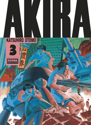 *AKIRA EDICION ORIGINAL B/N 3