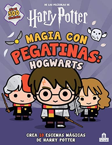 MAGIA CON PEGATINAS: HOGWARTS: CREA 10 ESCENAS MAGICAS DE PEGATINAS