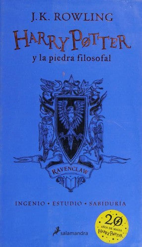 HARRY POTTER 1: LA PIEDRA FILOSOFAL (EDICIÓN RAVENCLAW DEL 20º ANIVERSARIO) (HARR