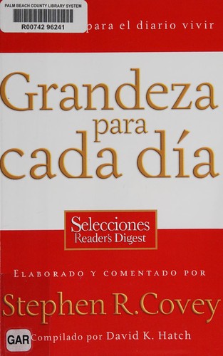 GRANDEZA PARA CADA DÍA