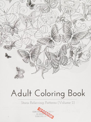 * ADULT COLORING BOOK: STRESS RELIEVING PATTERNS VOLUME 2