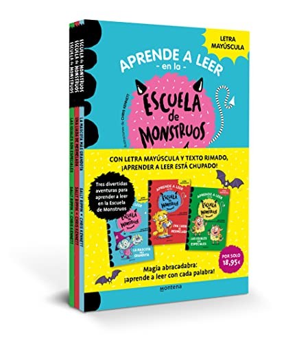 PACK ESCUELA DE MONSTRUOS (LA MASCOTA MAS GRANDOTA, UNA LIADA DE MERMELADA, LAS IGUALES SON ESPECIALES)