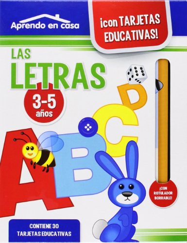 LAS LETRAS (CON TARJETAS EDUCATIVAS Y ROTULADOR )