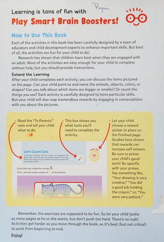 PLAY SMART BRAIN BOOSTERS AGE 3+