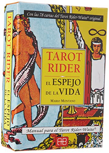 *TAROT RIDER EL ESPEJO DE LA VIDA (78 CARTAS Y LIBRO)