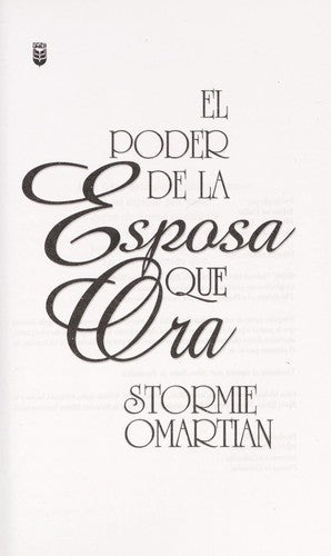 PODER DE LA ESPOSA QUE ORA, EL